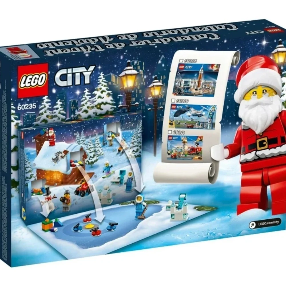 Lego city advent calendar number 60235 234 pieces NWT IN BOX